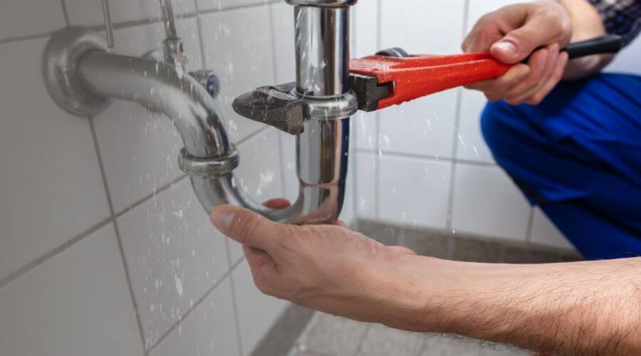 Slab Leak Detection in High Falls, NY
